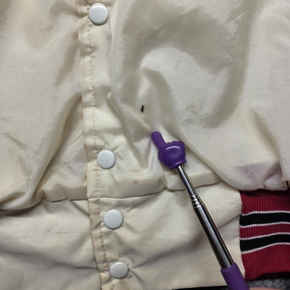 Vintage 1987 Minnesota Twins World Series Champs Jacket Men's M White Satin J&L - Picture 11 of 15